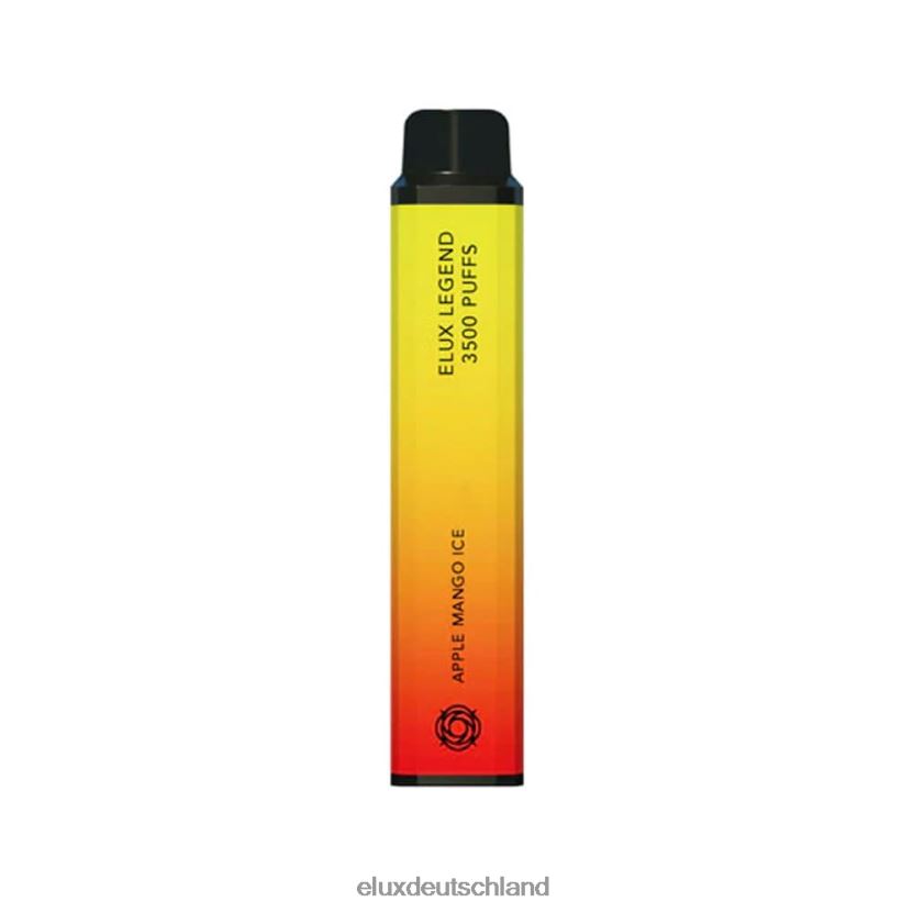 Elux Legend 3500 Züge Einweg-Vaporizer Apfel-Mango-Eis Elux Vape Germany H844X88
