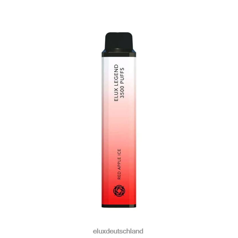Elux Legend 3500 Züge Einweg-Vaporizer rotes Apfeleis Elux Germany H844X96