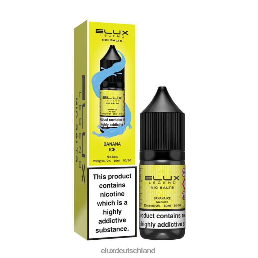 Elux Legend Schönes Salz 10 ml Bananeneis Elux Berlin H844X67