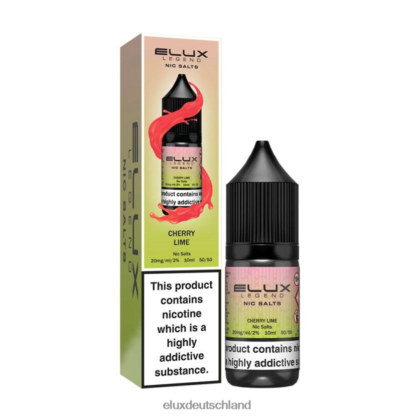 Elux Legend Schönes Salz 10 ml Kirschlimette Elux Germany H844X66